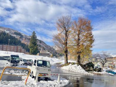 まだ11月なのに・・・
