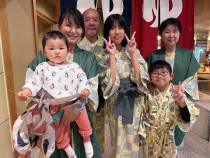 【温泉デビュー証明書】４月２日の「めい」ちゃん